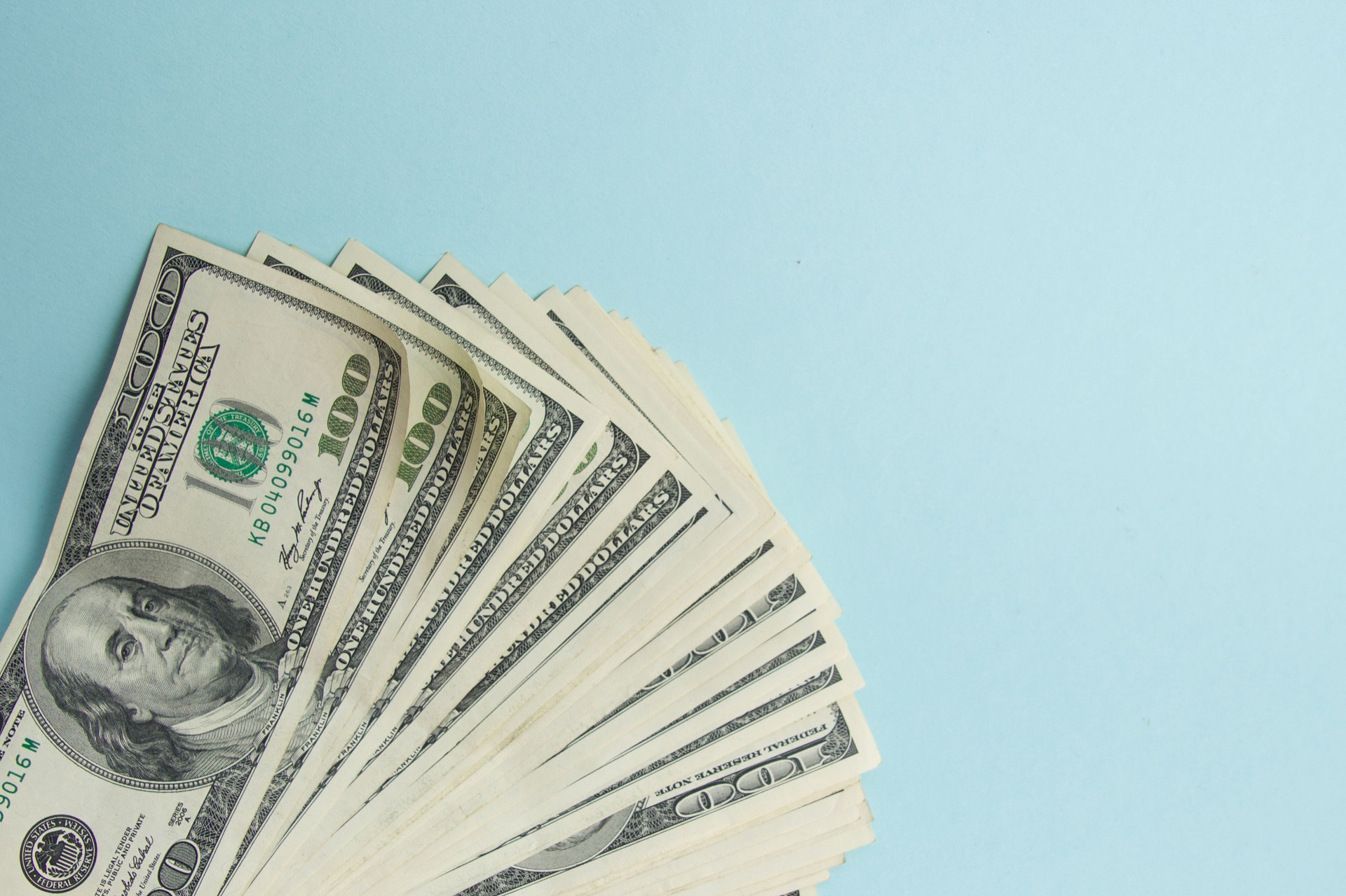 Money American dollar background